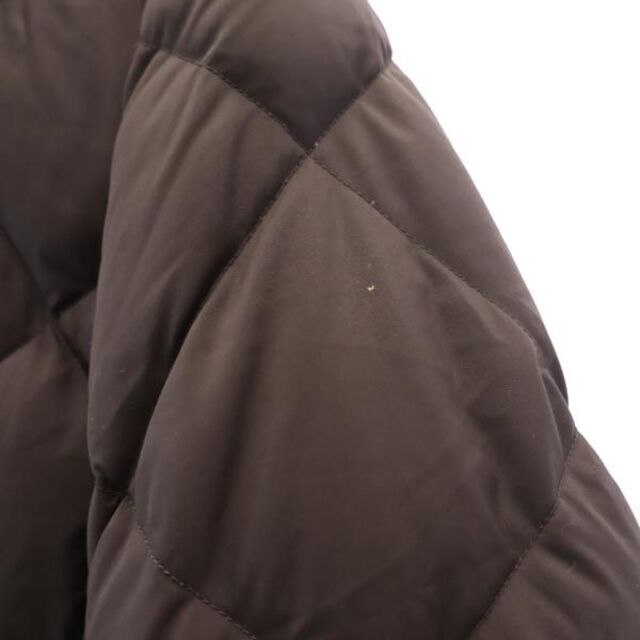 UNIQLO(ユニクロ)のユニクロ ダウンコート XL ブラウン系 UNIQLO レディース 【中古】  【221203】 レディースのジャケット/アウター(ロングコート)の商品写真