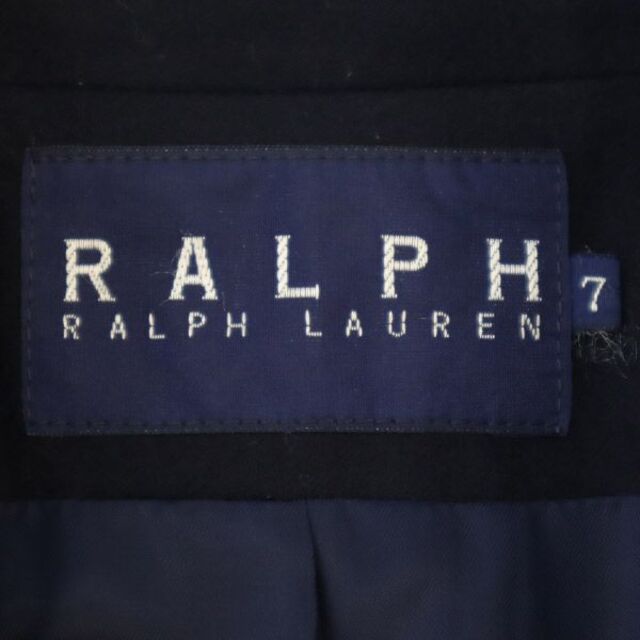 ラルフローレン ウール100％ テーラードジャケット 7 ネイビー RALPH LAUREN レディース 【中古】 【221204】