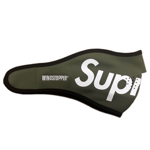 22FW Supreme WINDSTOPPER Facemask Olive