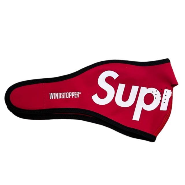 22FW Supreme WINDSTOPPER Facemask Red