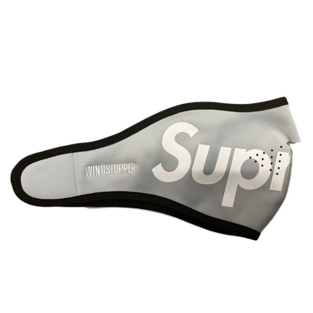 22FW Supreme WINDSTOPPER Facemask ライトグレー-