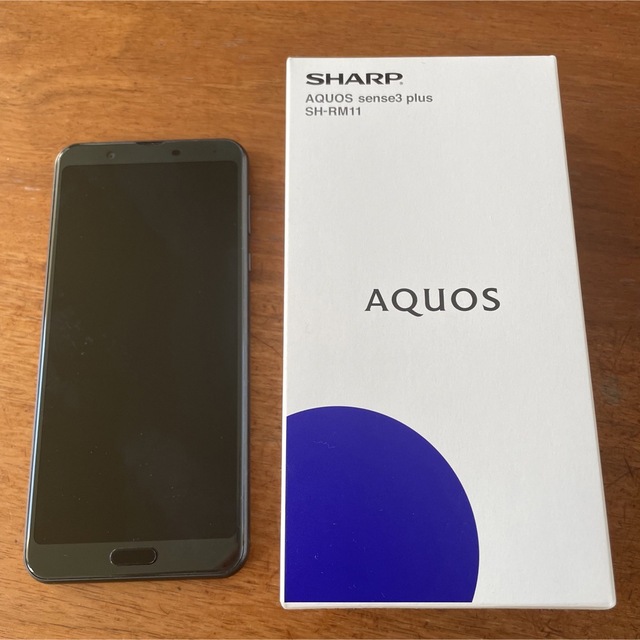 オックスフォードブルー SHARP AQUOS season3 Plus 64G ブラックSH