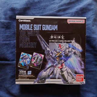 ガンダムコレクション(Gundam Collection（BANDAI）)の未開封　ガンダム　カードコレクション　水星の魔女(Box/デッキ/パック)