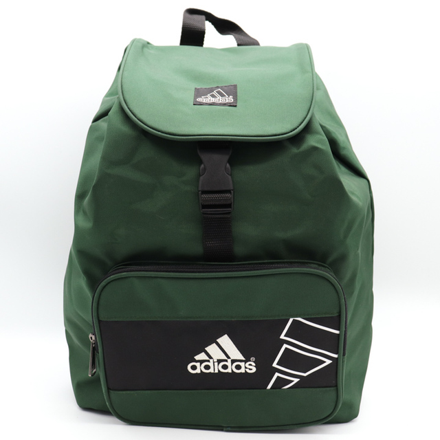 adidas(アディダス)のアディダス リュックサック デイパック ロゴ スポーツ ブランド 鞄 バックパック レディース メンズ グリーン adidas メンズのバッグ(バッグパック/リュック)の商品写真