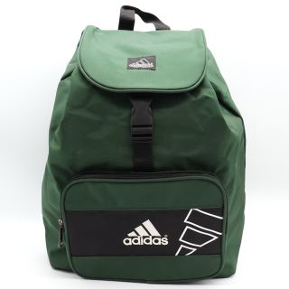 アディダス(adidas)のアディダス リュックサック デイパック ロゴ スポーツ ブランド 鞄 バックパック レディース メンズ グリーン adidas(バッグパック/リュック)