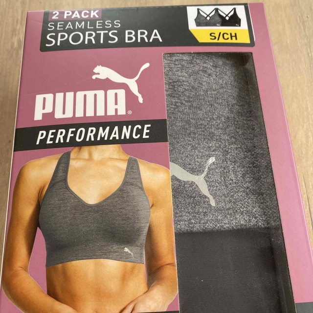 PUMA プーマ スポブラ Ｓサイズ ２枚組み PUMA スポーツブラジャー 新品 未開封の通販 by ゴン's shop｜プーマならラクマ