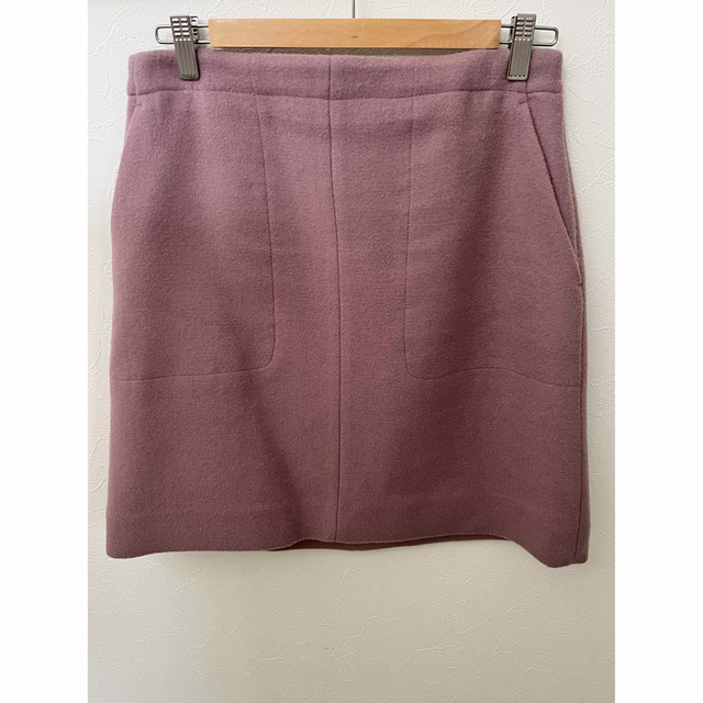 SLOBE IENA(スローブイエナ)のイエナスローブ　メルトン台形スカート レディースのスカート(ミニスカート)の商品写真