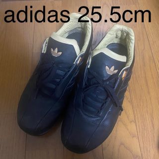 アディダス(adidas)のadidas 本革メンズシューズ　スニーカー　約25.5cm(スニーカー)