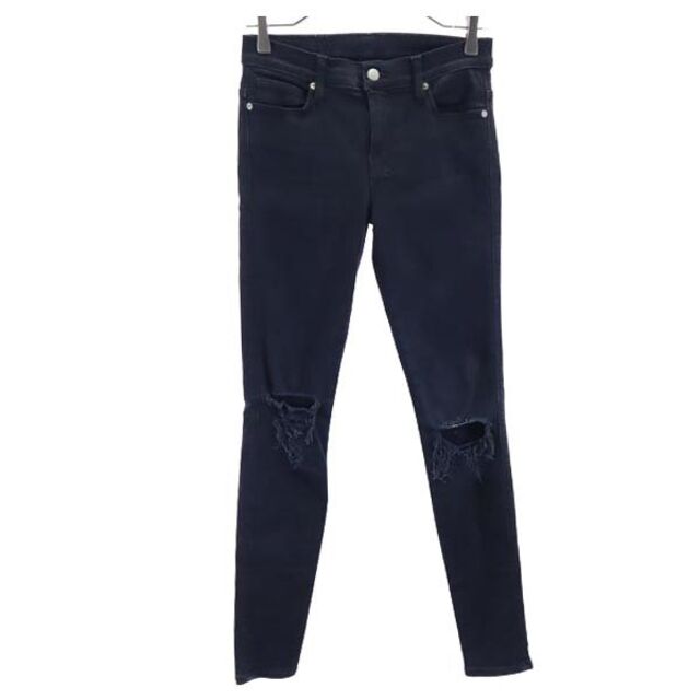 スビ USA製 スキニーパンツ W26 ネイビー KSUBI レディース 【221201