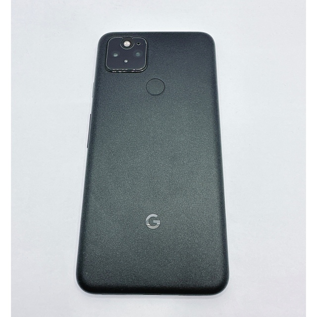 Google Pixel(グーグルピクセル)のGoogle Pixel 5-128Gbブラック中古品 スマホ/家電/カメラのスマートフォン/携帯電話(スマートフォン本体)の商品写真