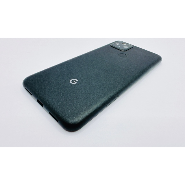 Google Pixel(グーグルピクセル)のGoogle Pixel 5-128Gbブラック中古品 スマホ/家電/カメラのスマートフォン/携帯電話(スマートフォン本体)の商品写真