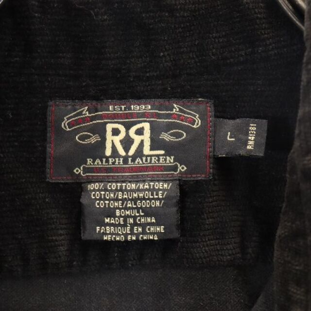 RRL ダブルアールエル　ラルフローレン　デニムシャツ　黒タグよろしくお願いいたします