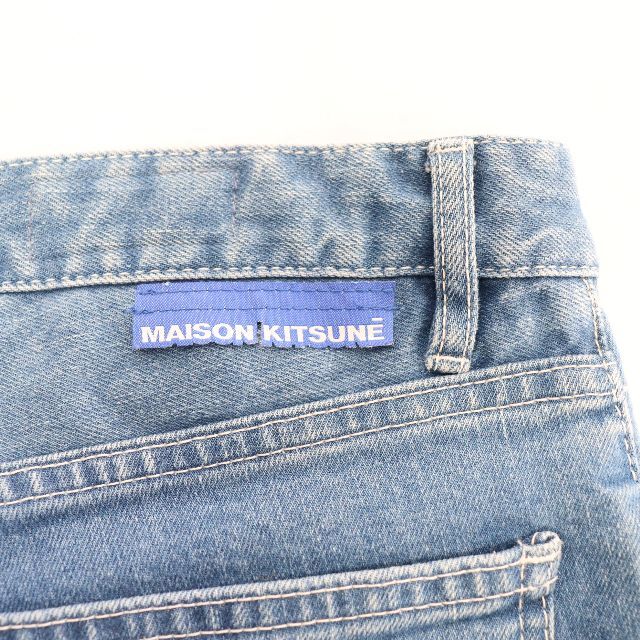 MAISON KITSUNE'(メゾンキツネ)のMAISON KITSUNE メゾンキツネ　デニム　レディース　USED レディースのパンツ(デニム/ジーンズ)の商品写真