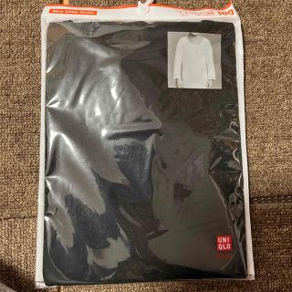 ユニクロ(UNIQLO)のUNIQLO ウォームコットンストレッチインナー　UネックT長袖(下着)