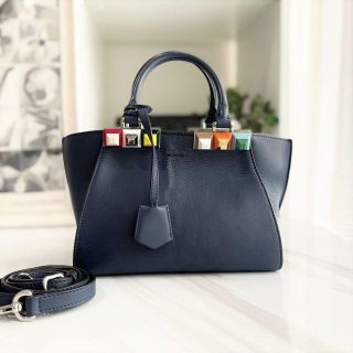 FENDI - 美品☆ フェンディ トロワジュール ミニ 2way ハンドバッグ