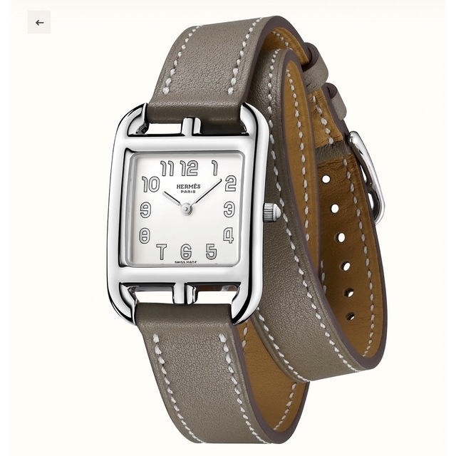 HERMES - エルメス 腕時計 《ケープコッド》 PM31mm ドゥブル HERMES - エルメス 腕時計 《ケープコッド》 PM31mm ドゥブル