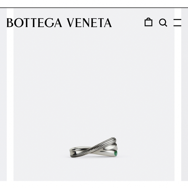 Bottega Veneta(ボッテガヴェネタ)のボッテガヴェネタ　リング　19号 メンズのアクセサリー(リング(指輪))の商品写真