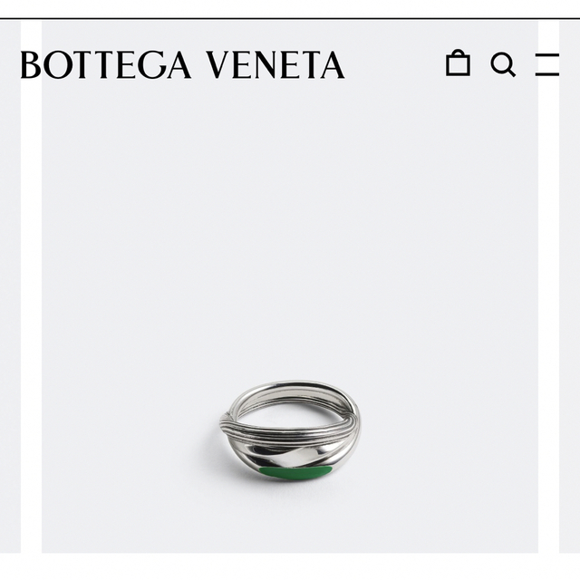 Bottega Veneta(ボッテガヴェネタ)のボッテガヴェネタ　リング　19号 メンズのアクセサリー(リング(指輪))の商品写真