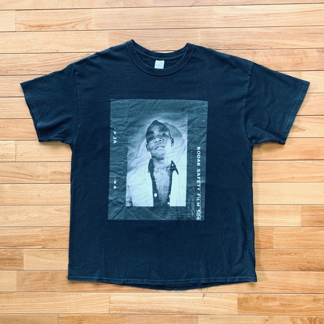 バスキア 貴重 フォトTシャツ Nicholas Taylor basquiat