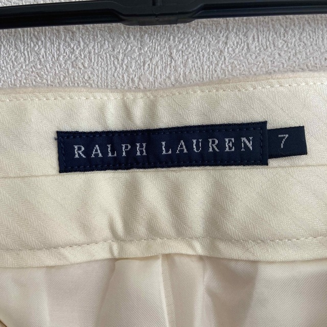 Ralph Lauren - ラルフローレン ホワイト ストレートパンツ パンツの ...