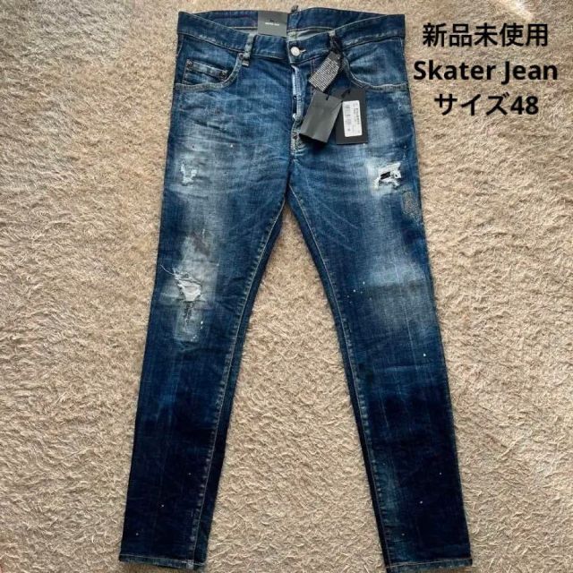 DSQUARED2 - 【新品未使用】DSQUARED2 SKATER JEAN ダメージデニム 48の通販 by Nyaho's shop