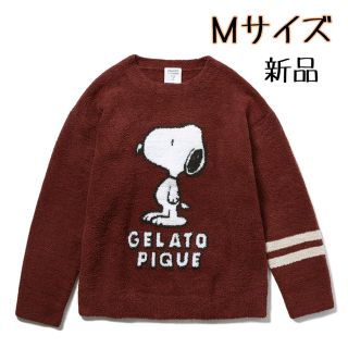 ジェラートピケ(gelato pique)の★ジェラートピケ メンズ スヌーピーカレッジニットプルオーバー&キッズ用★新品(ニット/セーター)