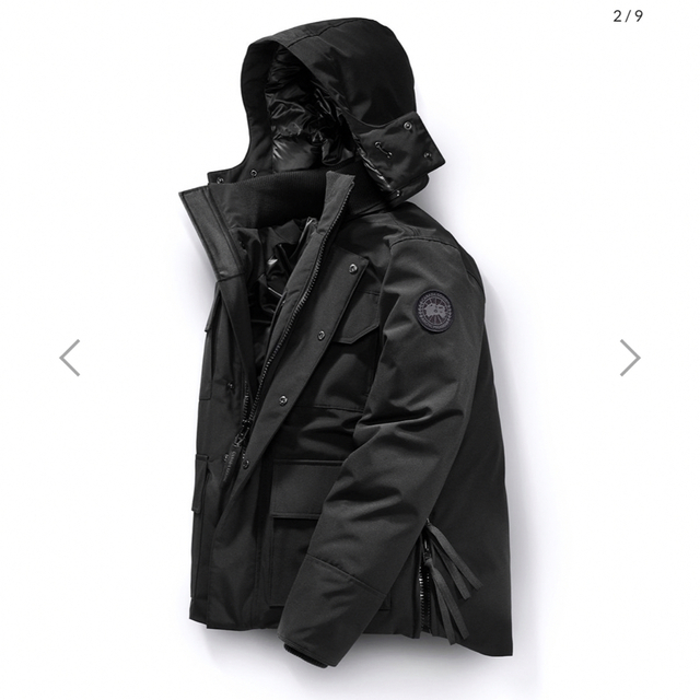 CANADA GOOSE(カナダグース)のCANADA GOOSE MAITLAND PARKA BLACK LABEL  メンズのジャケット/アウター(ダウンジャケット)の商品写真