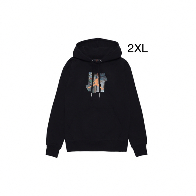 Undefeated x Jordan L/S Hoodie 2XLブラック