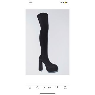 ザラ(ZARA)のZARA サイハイブーツ(ブーツ)