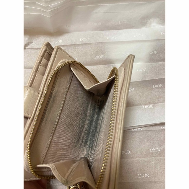 Dior クリスチャンディオール  カナージュ　二つ折り財布　ロータスウォレット 4
