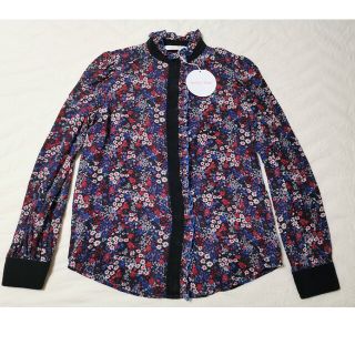 シーバイクロエ(SEE BY CHLOE)のシーバイクロエ 花柄ブラウス 新品 シルク100％(シャツ/ブラウス(長袖/七分))