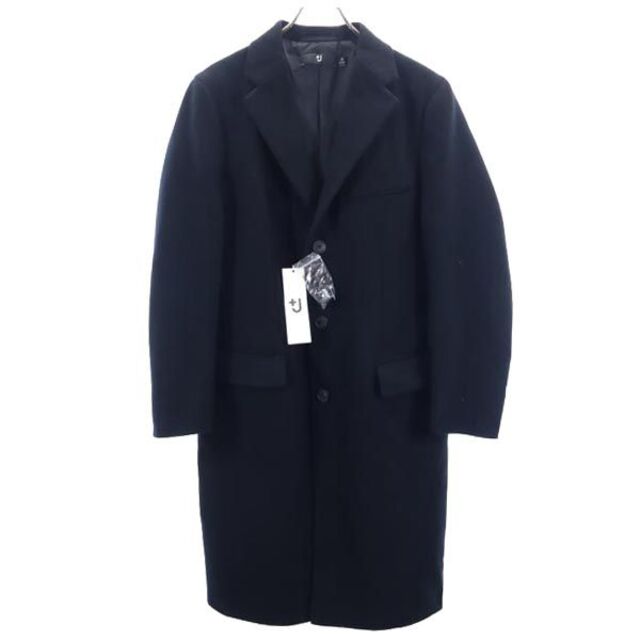 UNIQLO - 未使用 ユニクロ プラスジェイ チェスター コート M 黒