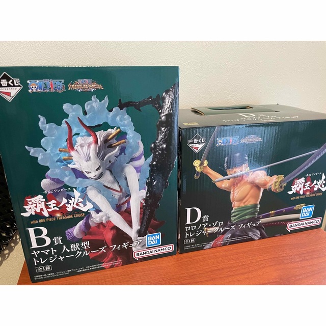 一番くじ ワンピース 覇王ノ兆 B賞・D賞 セット-