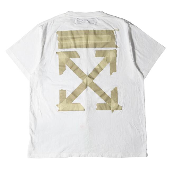 OFF-WHITE オフホワイト Tシャツ 20SS テープアロー オーバーサイズT