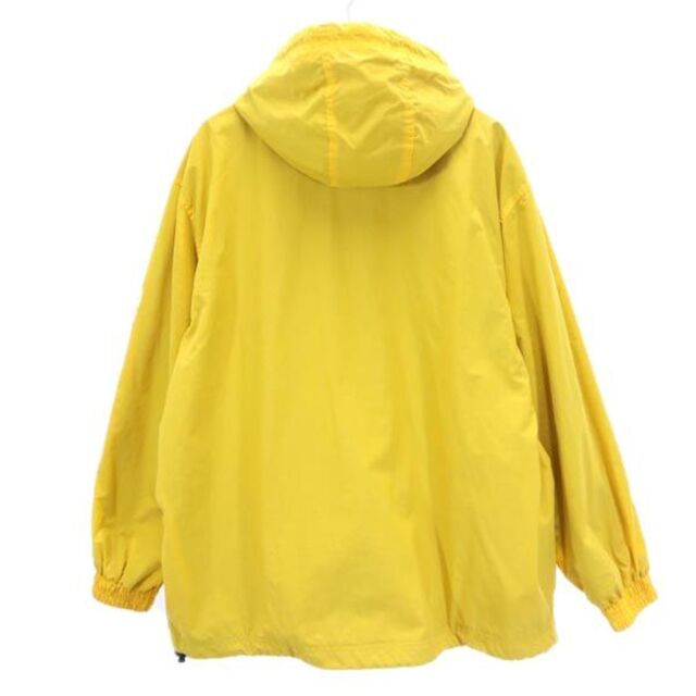 GUESS - ゲス ハーフジップ マウンテンパーカー M 黄 Guess メンズ