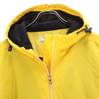 GUESS - ゲス ハーフジップ マウンテンパーカー M 黄 Guess メンズ