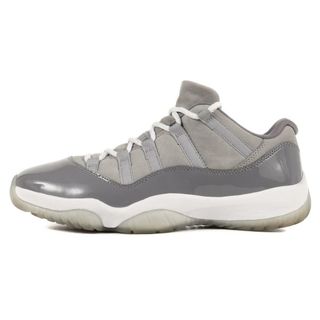 ナイキ(NIKE)のNIKE ナイキ スニーカー AIR JORDAN 11 RETRO LOW COOL GREY 528895-003 ミディアムグレー サイズ：27cm US9 シューズ 靴 【メンズ】【中古】【R023】(スニーカー)