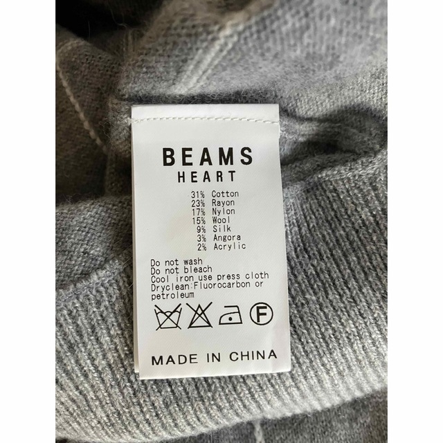 BEAMS(ビームス)の⭐︎値下げ‼︎美品　Beams Heastグレーセーター⭐︎ レディースのトップス(ニット/セーター)の商品写真