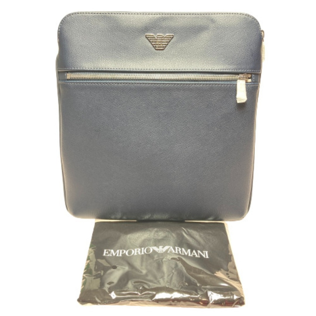 ◎◎EMPORIO ARMANI アルマーニ メッセンジャーバッグ Y4M184 YLA0E ネイビー ブルーインディゴ