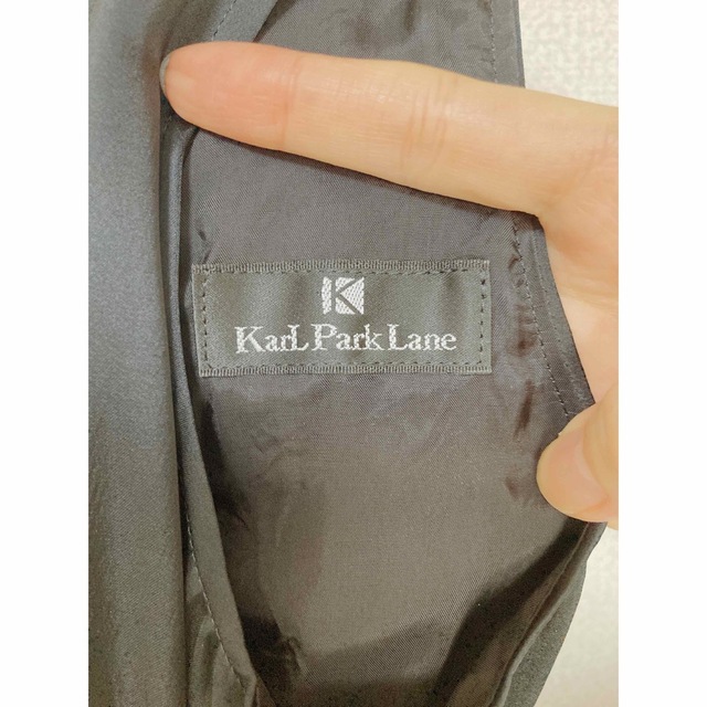 KarL Park Lane(カールパークレーン)のブラック　ドレス レディースのフォーマル/ドレス(ロングドレス)の商品写真