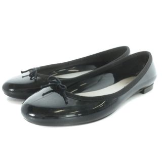 レペット(repetto)のレペット サンドリオン ラバーバレエシューズ フラット 39 24.7cm 黒(バレエシューズ)