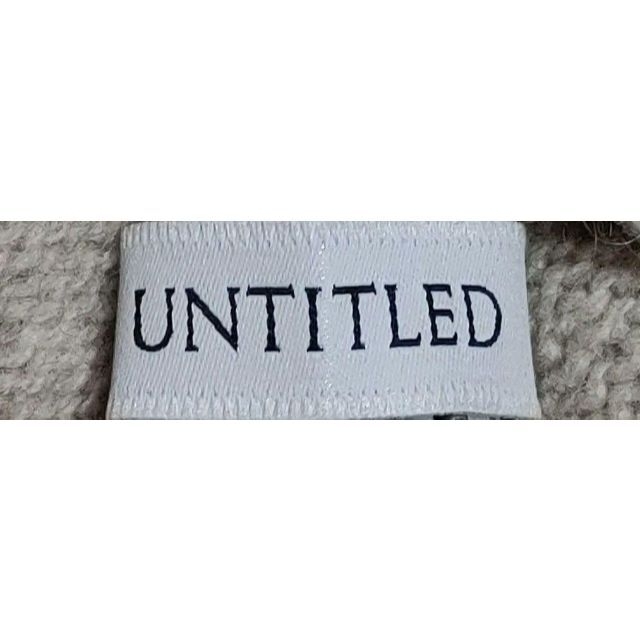 UNTITLED(アンタイトル)のUNTITLED アンタイトル  羊毛 カシミヤ レディース ニットセーター M レディースのトップス(ニット/セーター)の商品写真