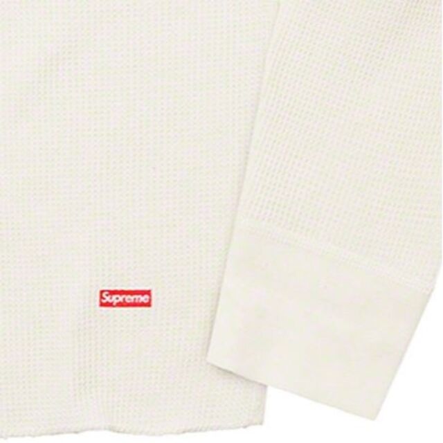 Supreme(シュプリーム)のsupreme hanes thermal crew　white メンズのトップス(Tシャツ/カットソー(七分/長袖))の商品写真