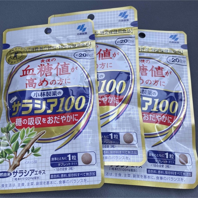 小林製薬のサラシア100 60粒