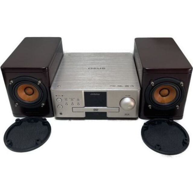 2個以上購入で送料無料 C5241☆JVC ウッドコーン コンポーネントDVD