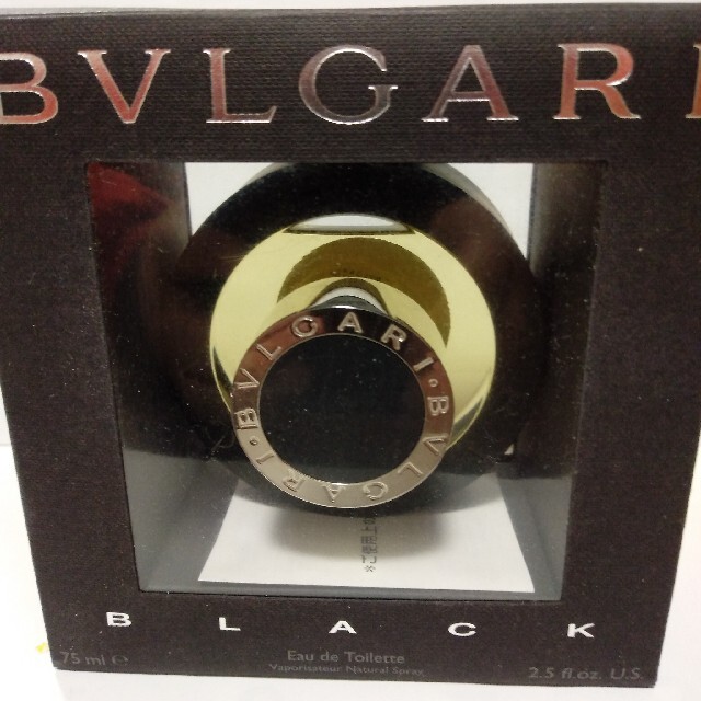 卸直営店（お得な特別割引価格） 【75ml 新品未開封】BVLGARI BLACK 
