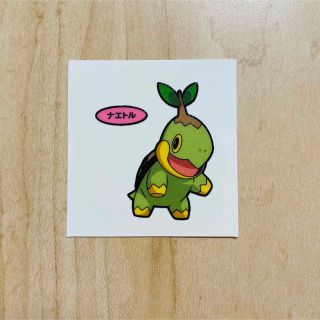 【同梱100円】ポケモン　デコキャラシール　ナエトル　82弾(キャラクターグッズ)