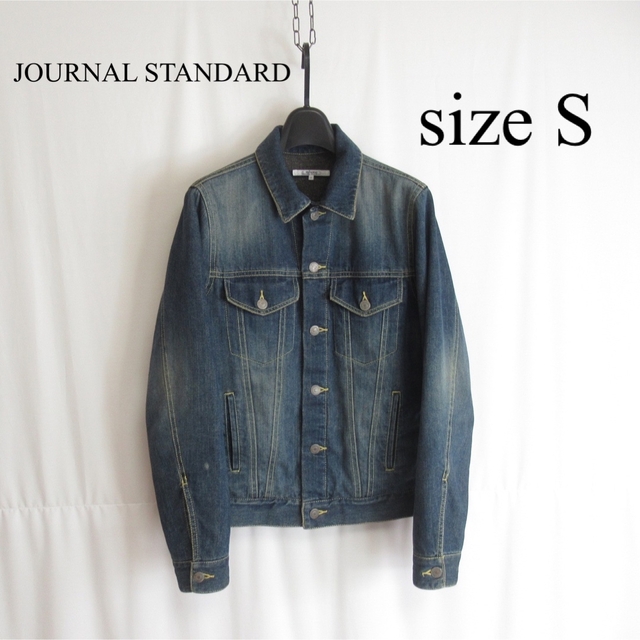 JOURNAL STANDARD(ジャーナルスタンダード)のJOURNAL STANDARD デニム ジャケット ブルゾン  ジージャン S メンズのジャケット/アウター(Gジャン/デニムジャケット)の商品写真