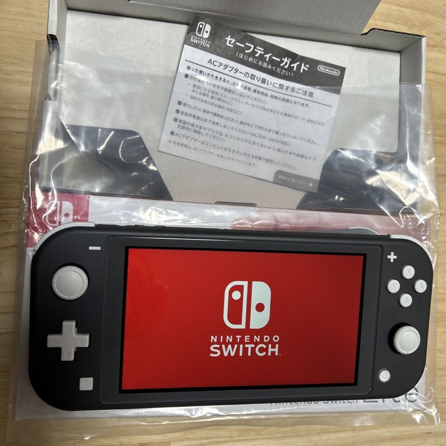 Nintendo Switch(ニンテンドースイッチ)のNintendo Switch Liteグレー エンタメ/ホビーのゲームソフト/ゲーム機本体(家庭用ゲーム機本体)の商品写真