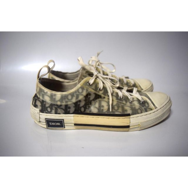 Dior オブリーク b23 ローカットスニーカー トロッター総柄 www